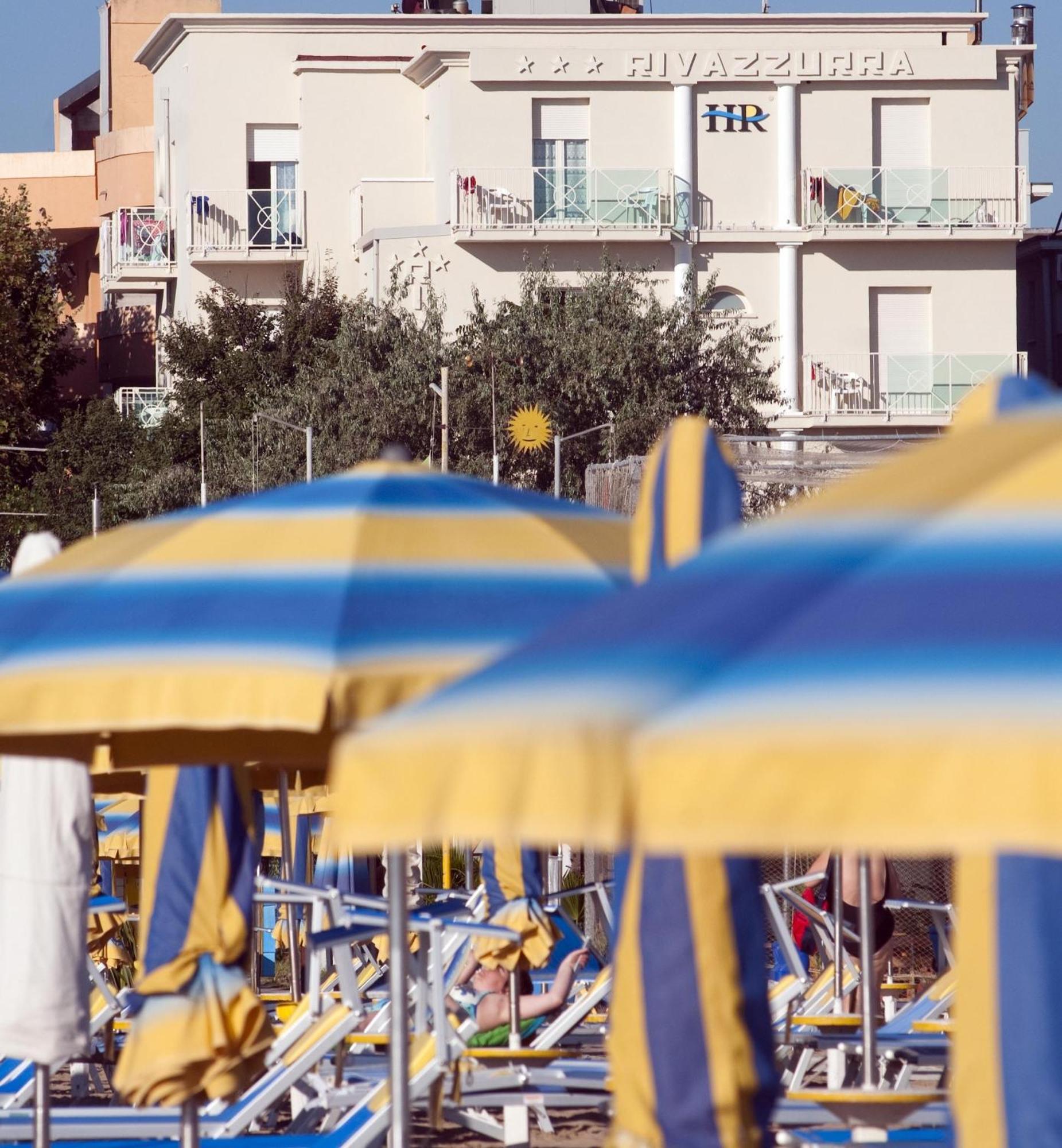 Hotel Rivazzurra Rimini Eksteriør billede